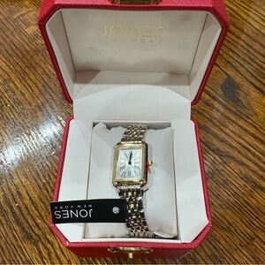 Jones New York Silver and Gold Watch